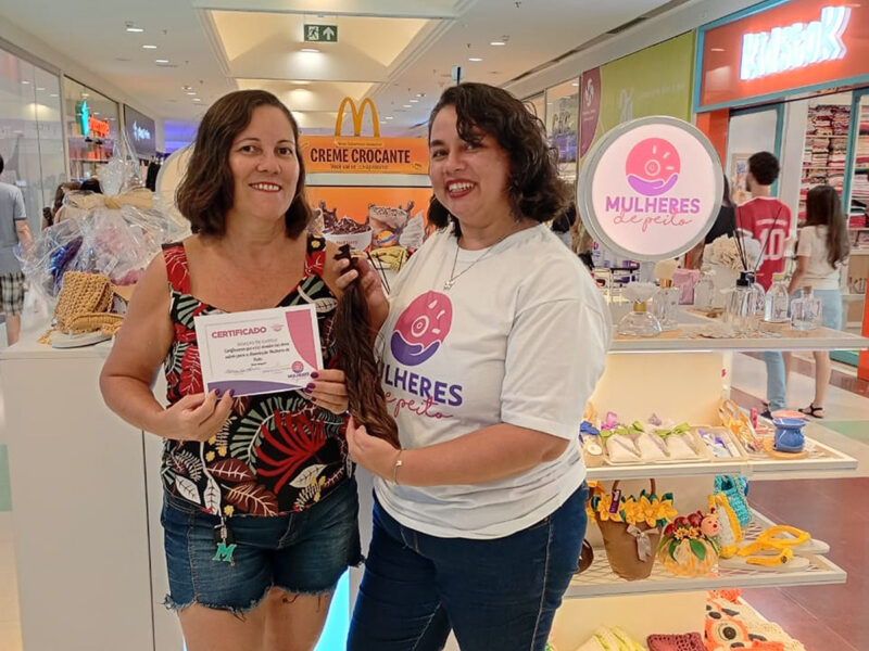 Últimos dias para realizar doação de cabelo no Shopping Jardins