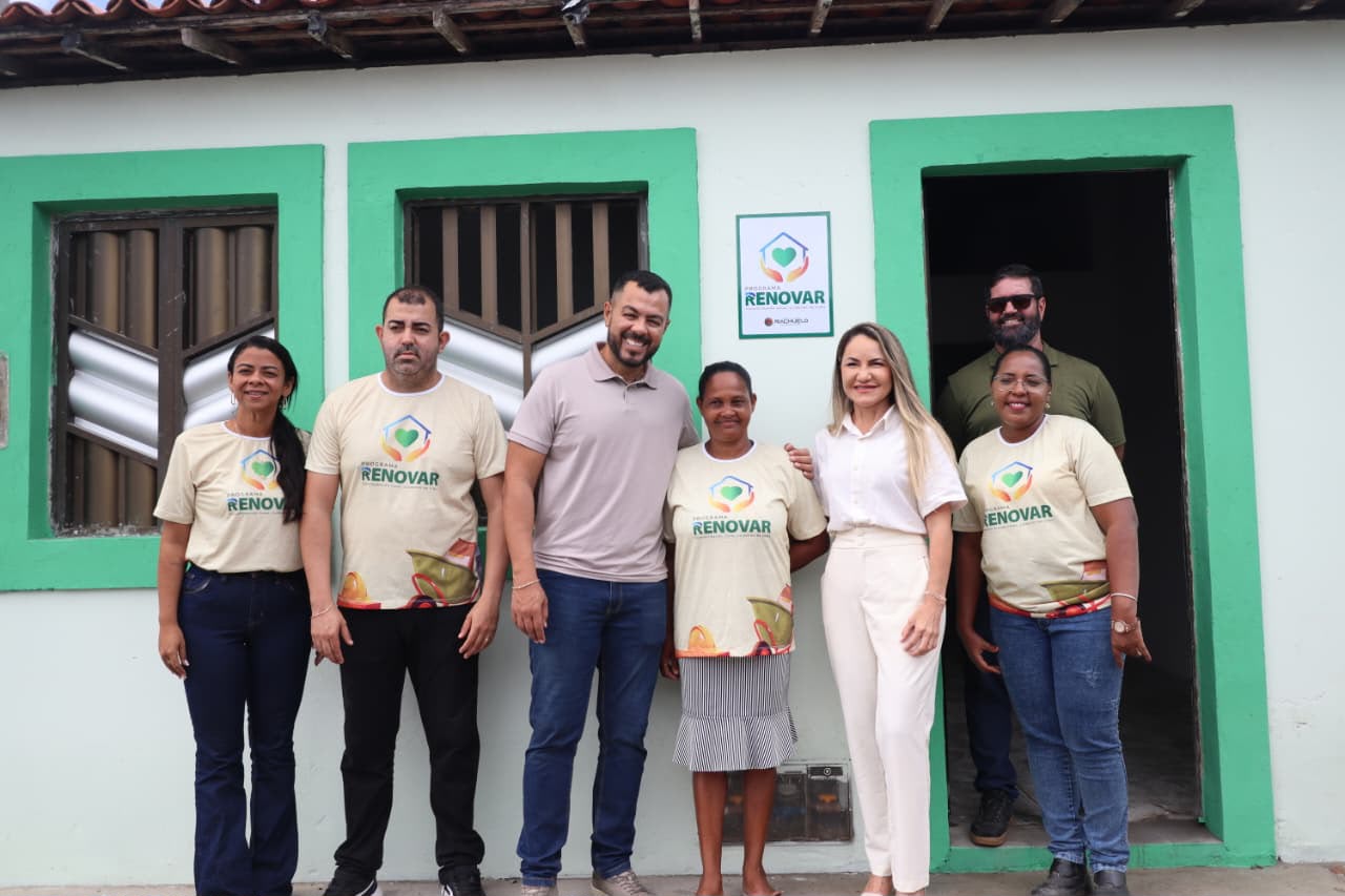 Programa Renovar avança e entrega mais três casas reformadas em Riachuelo