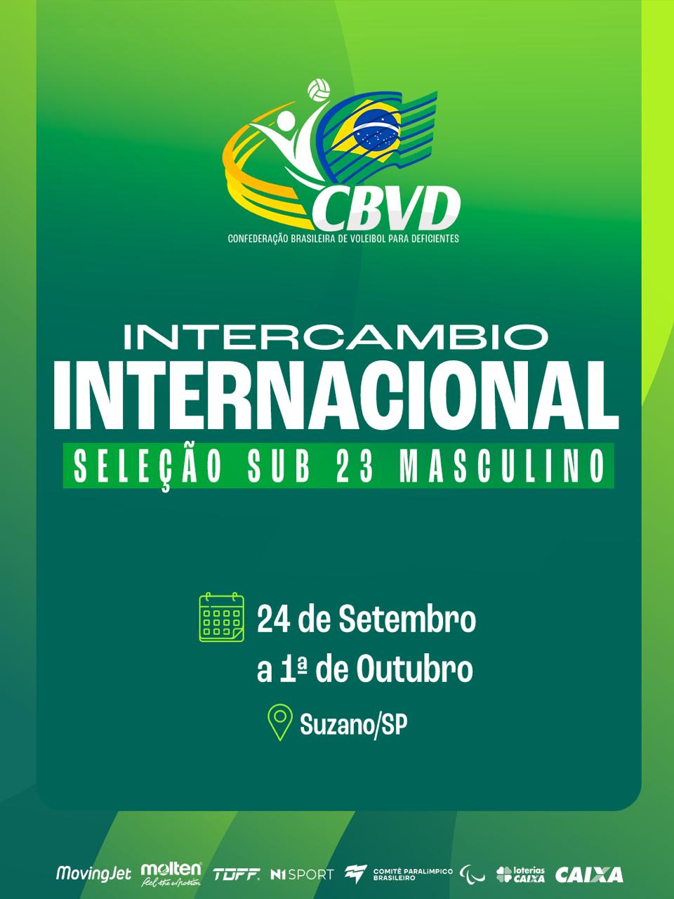 Brasil e Argentina realizam intercâmbio internacional de vôlei sentado masculino em Suzano