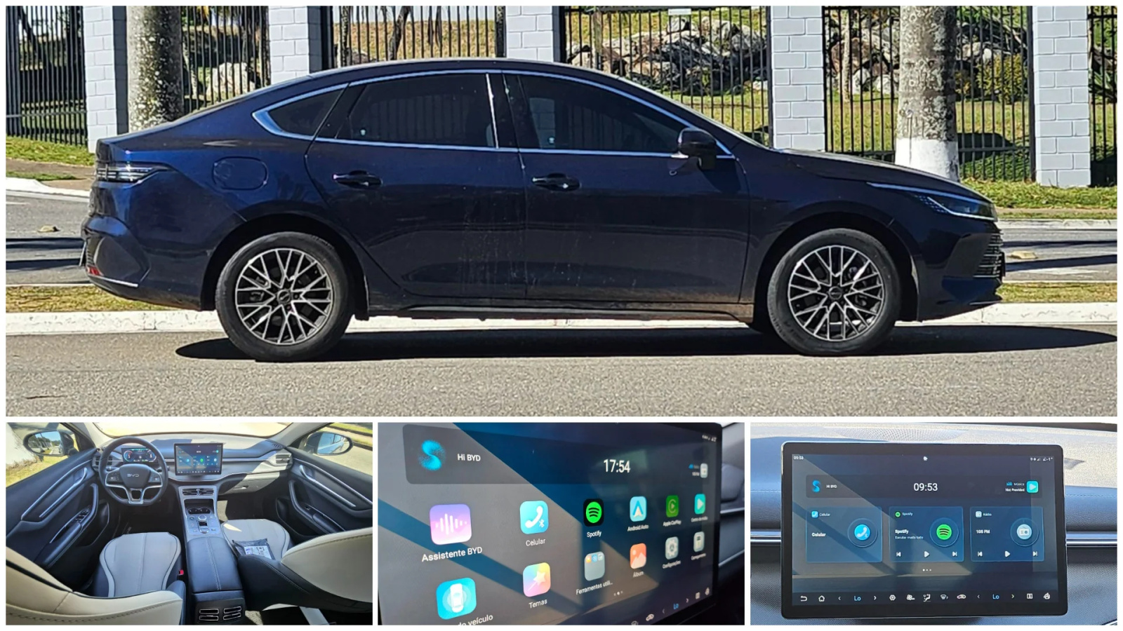 BYD King GS surpreende: híbrido plug-in que muda as regras do sedã médio