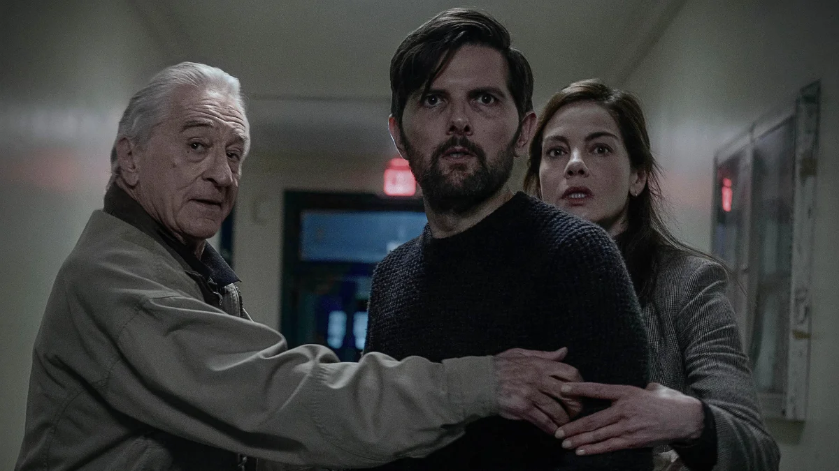 Com Adam Scott e De Niro, suspense atinge 33 milhões na Netflix