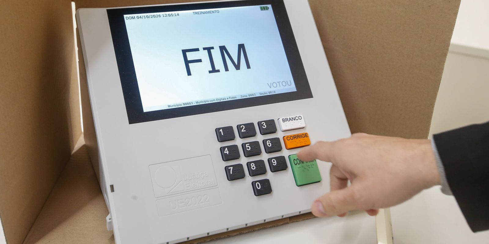 Confira a ordem dos seis votos na urna eletrônica para o 1º turno