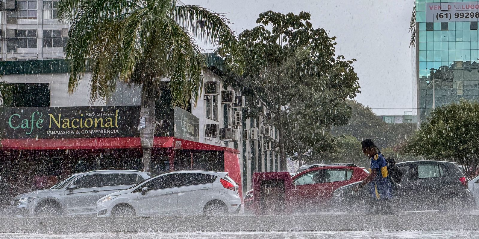 Frente fria provoca chuvas no Sudeste e em parte do Centro-Oeste