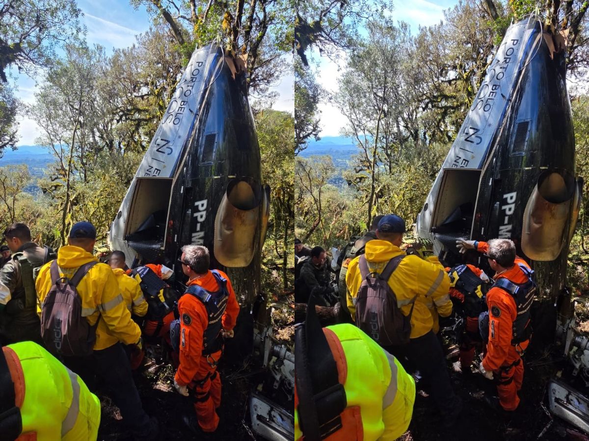 Helicóptero PP-MGR que caiu com Rick fez pouso de emergência em março