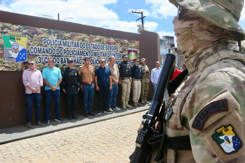 Carira ganha nova base do Batalhão de Caatinga para ampliar segurança no Agreste