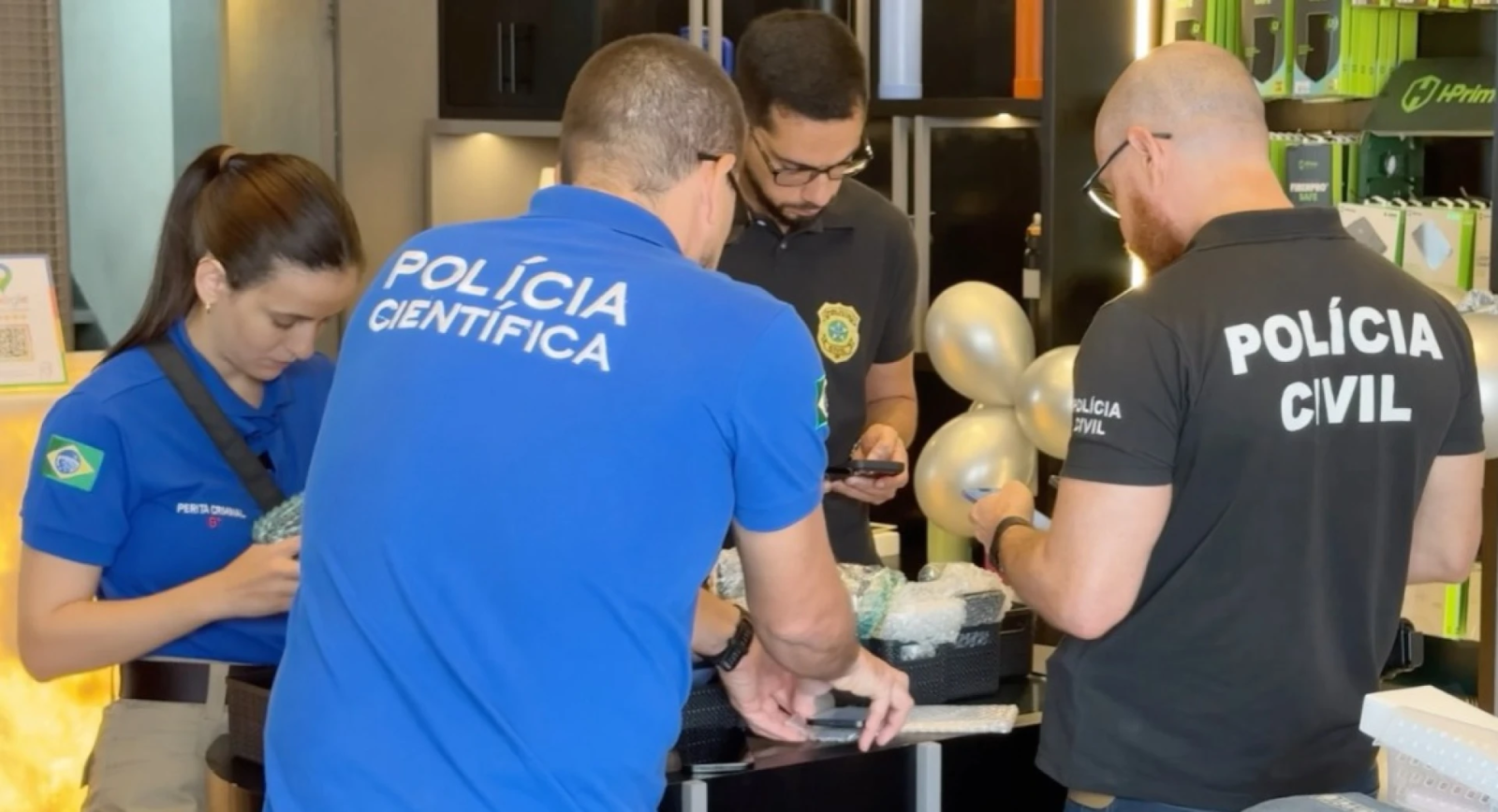Operação nacional combate comércio ilegal de celulares em Aracaju, Lagarto e Itabaiana