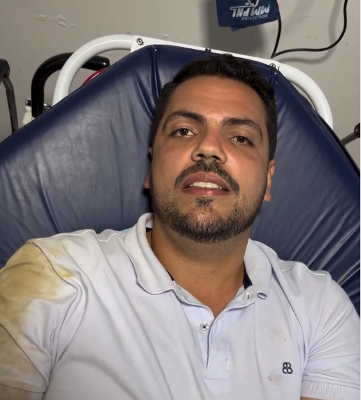 Candidato a Deputado Estadual fratura 10 vértebras em grave acidente em Sergipe