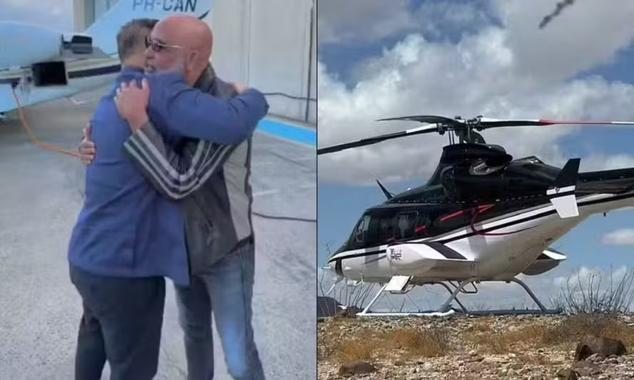 Buscas por helicóptero com o cantor Rick, da dupla com Renner, entram no 2º dia em Santa Catarina