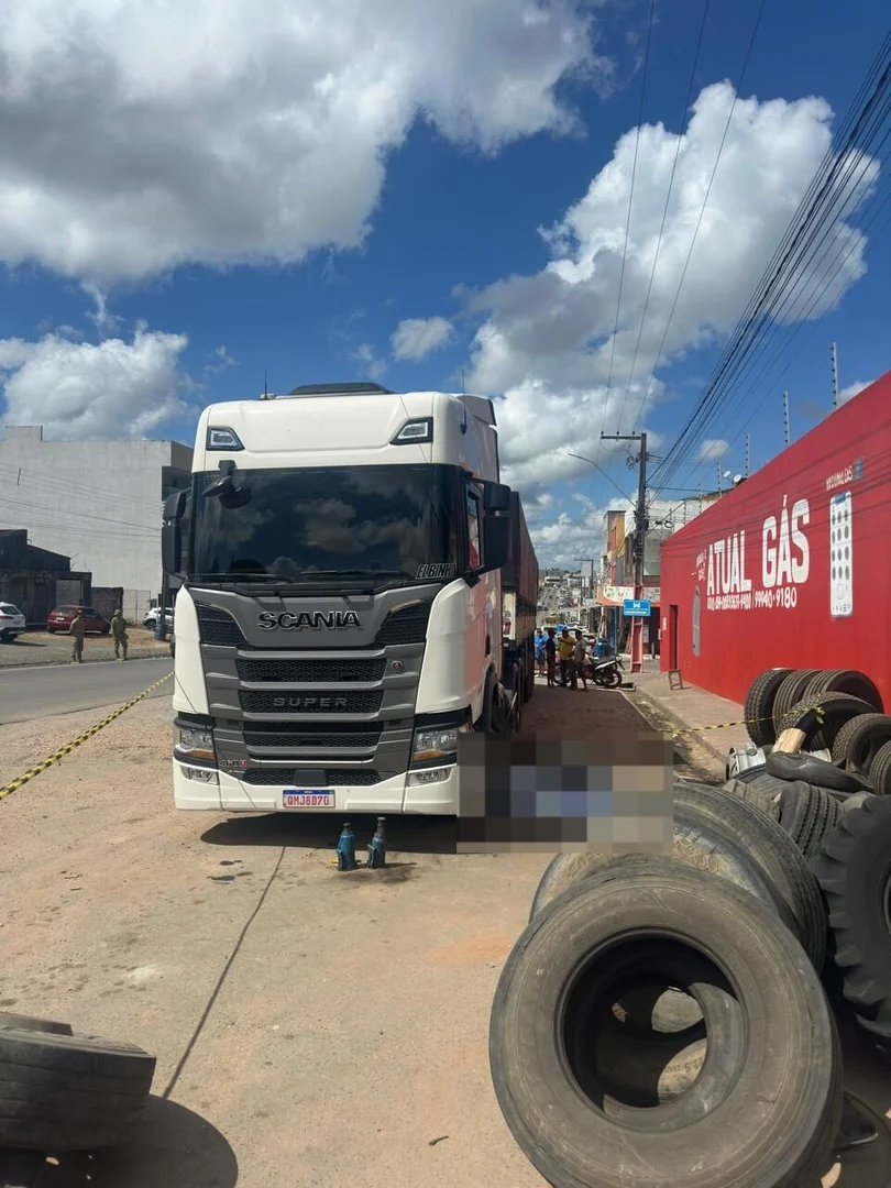 Homem morre após ser esmagado por caminhão que realizava manutenção em Lagarto