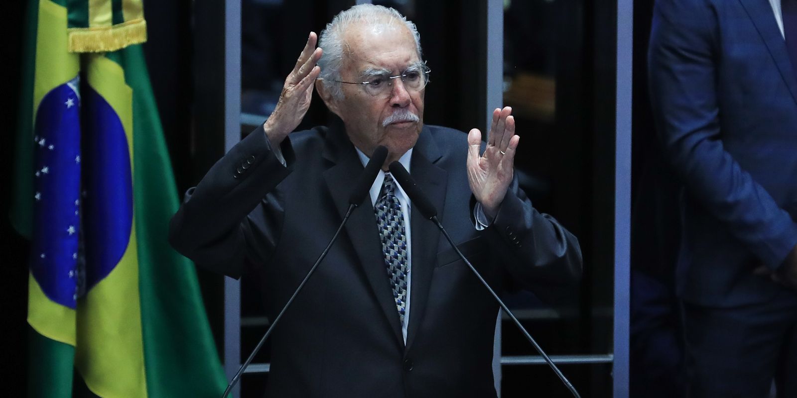 José Sarney, 96, dá entrada em hospital de São Luís com pneumonia