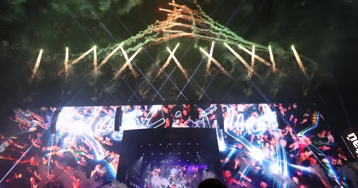 Ju Ferraz alerta para impacto do clima na produção do Rock in Rio