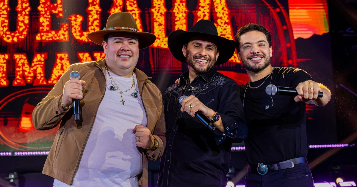 Mano Walter estreia 'Love Interestelar' com Wesley Safadão e Rey Vaqueiro