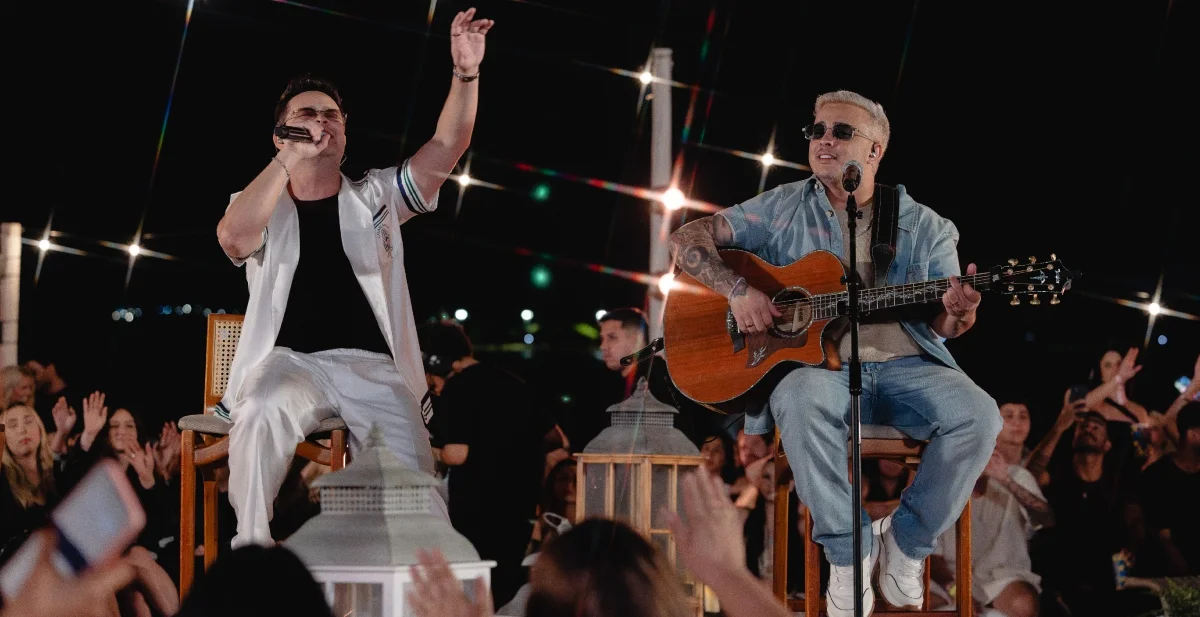 Matheus e Kauan retornam a Brasília e gravam 'Astral – Na Praia'
