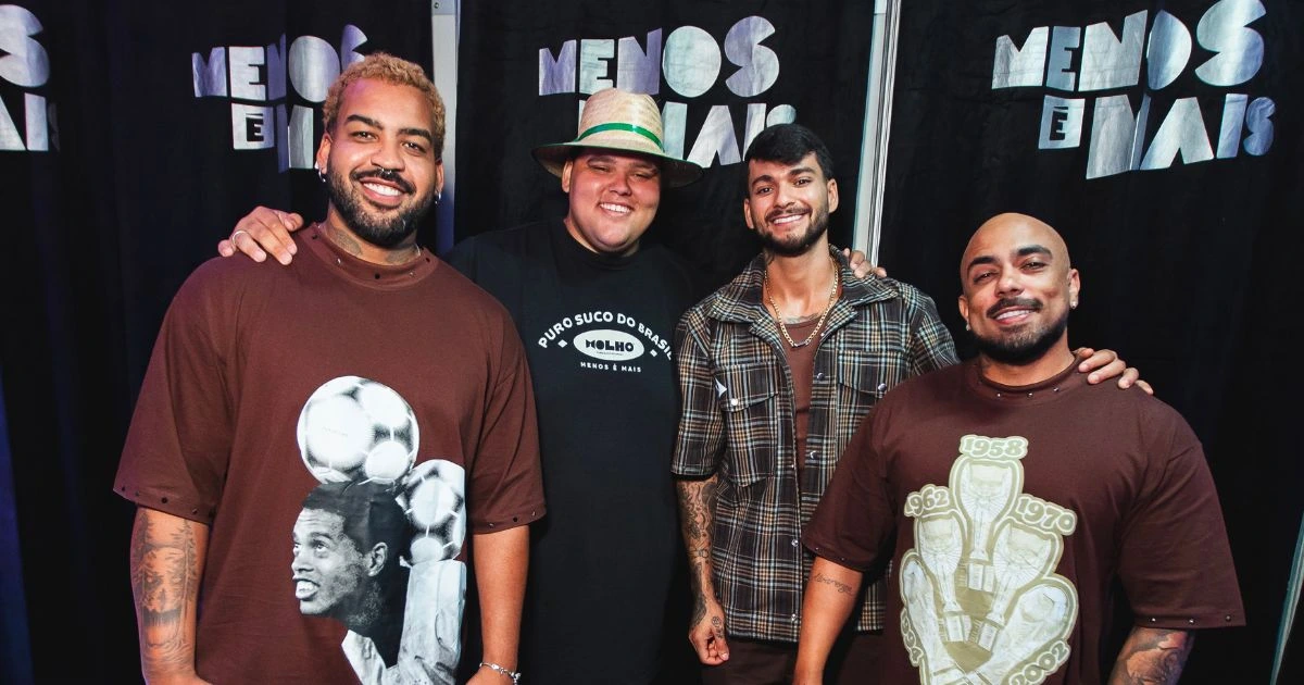 Menos é Mais apresenta 'Churrasquinho' com 4 horas de pagode em Paulínia