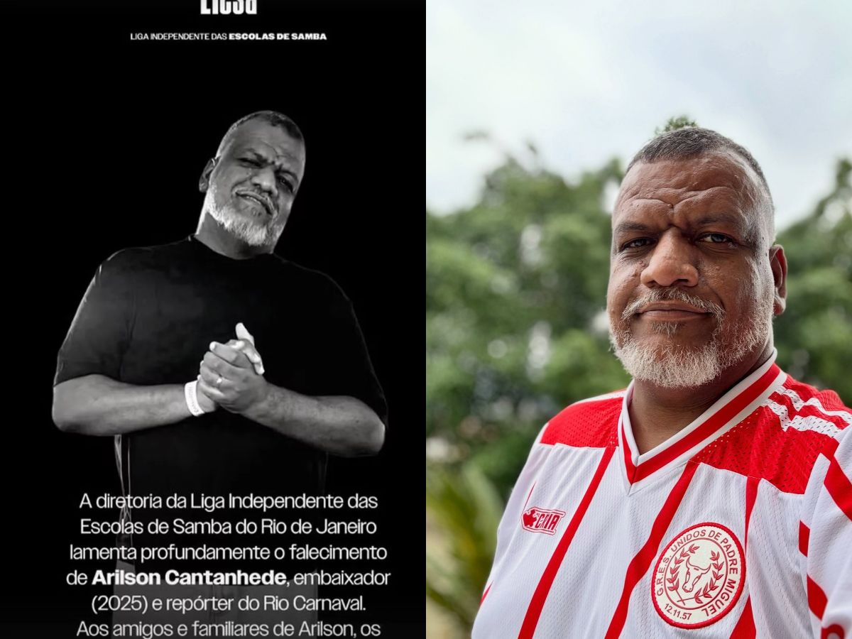 Morre Arilson Cantanhede, repórter do Rio Carnaval, aos 43 anos