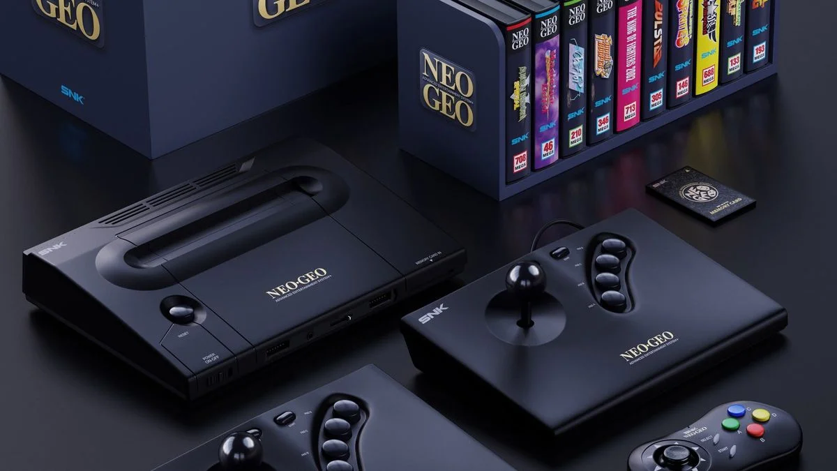 Sucesso nas vendas atrasa lançamento do Neo Geo AES+ para 16/09/2027