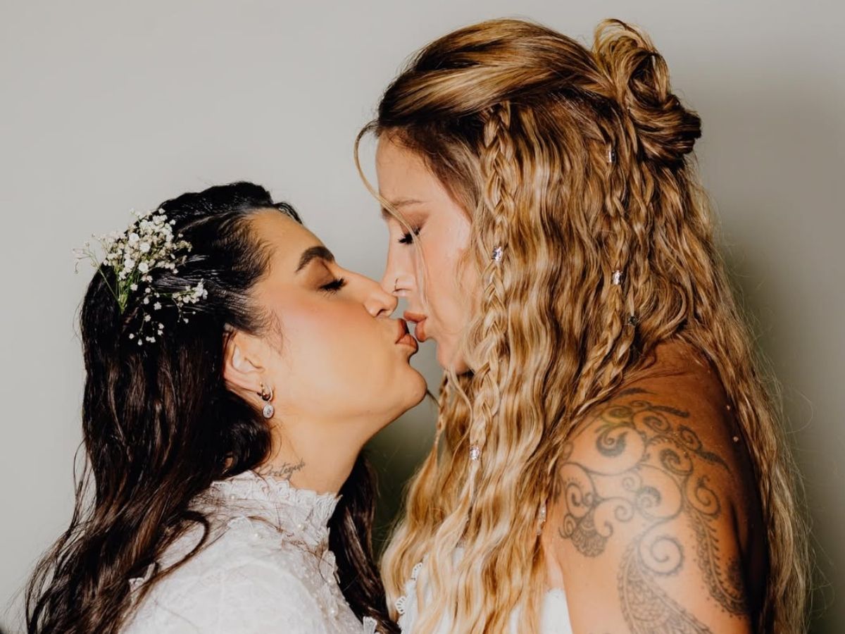 Tati Dias revela como ela e Lauana Prado dividem criação dos filhos