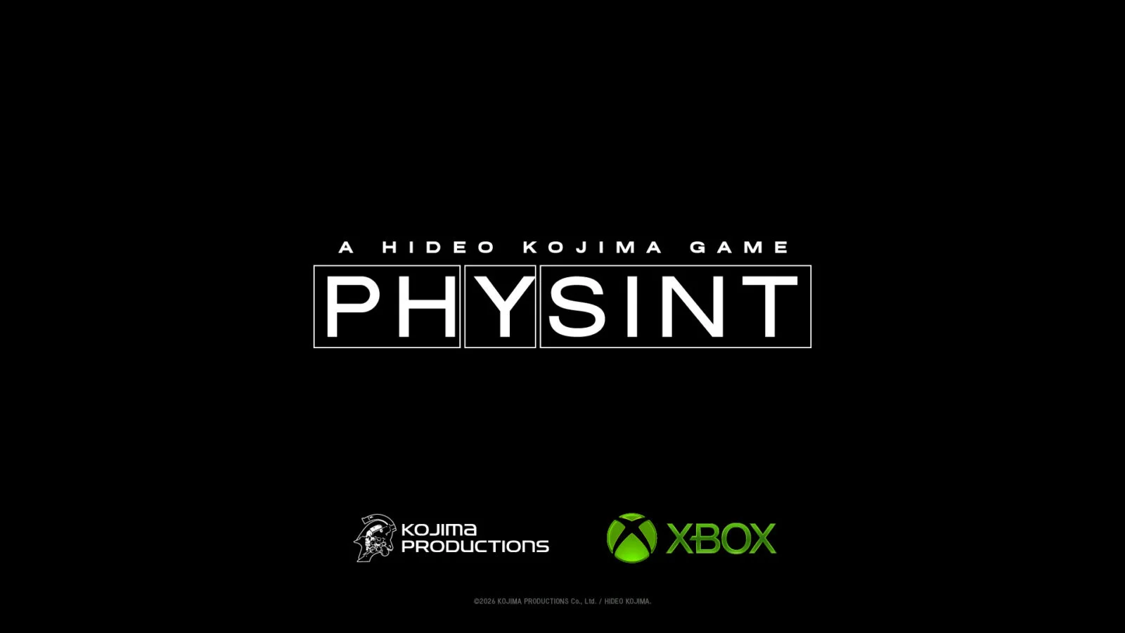 Xbox assume Physint de Hideo Kojima após Sony cancelar parceria
