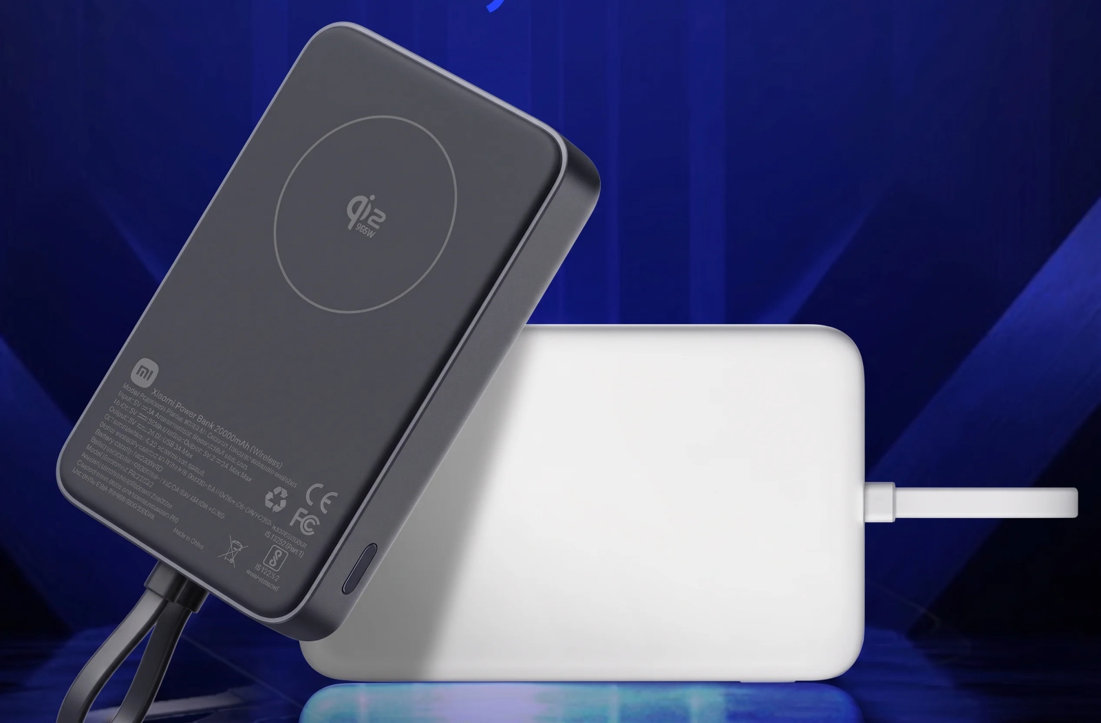 Xiaomi lança power banks de 5.000 a 20.000 mAh com até 165 W