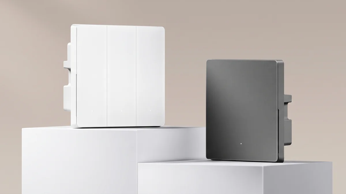 Xiaomi lança Smart Switch 2 e permite controlar lâmpada de dois pontos