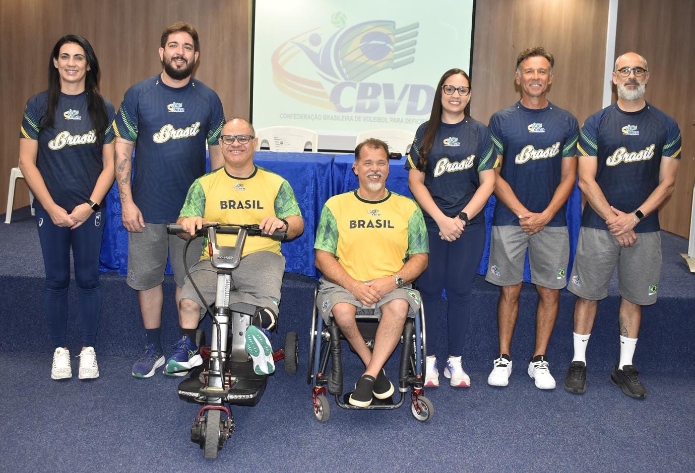 CBVD apresenta nova comissão técnica da Seleção Brasileira Feminina de Vôlei Sentado
