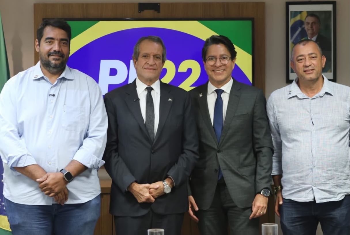 Luizão assume comando do PL em Sergipe por decisão de Valdemar Costa Neto; Ricardo Marques permanece na vice-presidência
