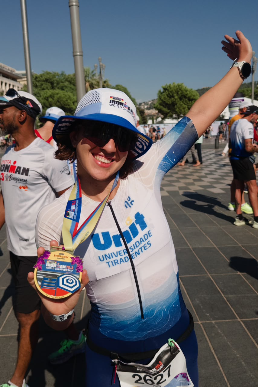 Estudante de Medicina da Unit representa Sergipe no Mundial de Ironman na França