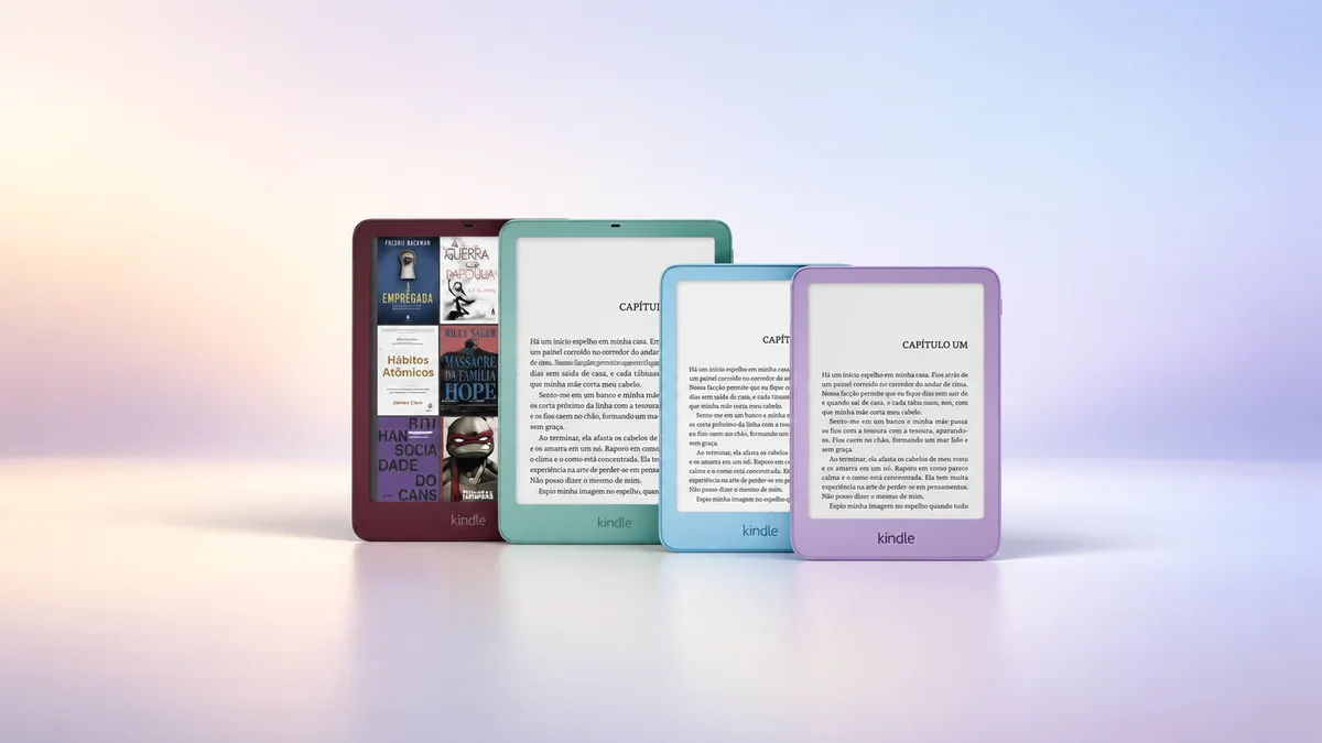 Amazon troca Kindle básico 2026 de graça por defeito na tela