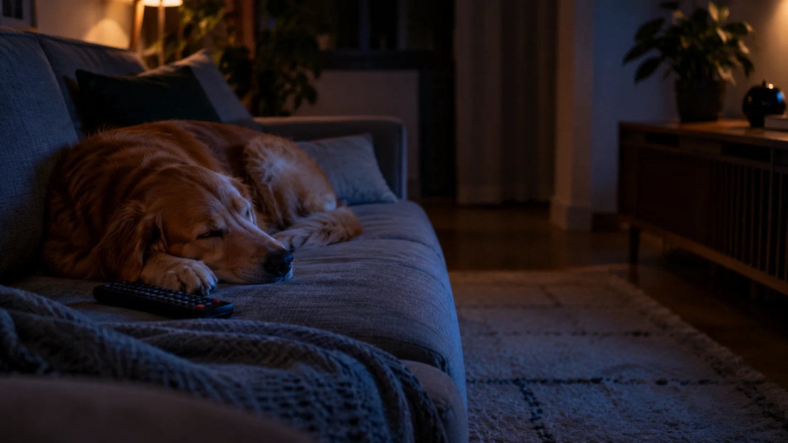 Calcule o custo real de deixar a TV ligada para seu pet