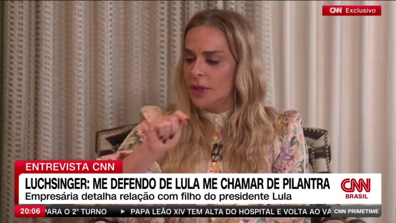 Roberta Luchsinger diz à CNN que pretende fazer delação premiada