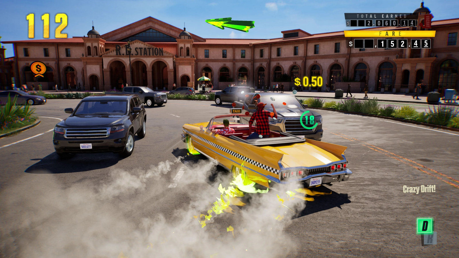 Crazy Taxi diverte na BGS 2026, mas exibe falhas de desempenho