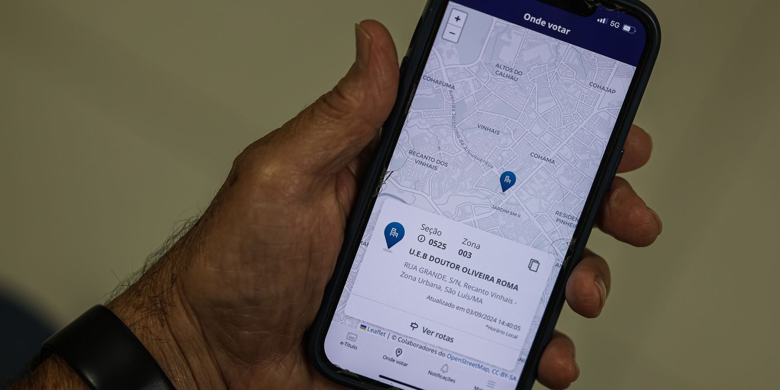 Eleitor com voto em trânsito no 2° turno 2026 pode consultar local pelo e‑Título