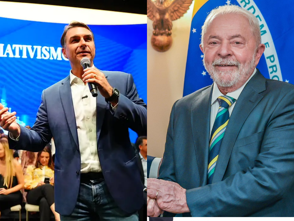Flávio sobe para 52% e abre 4 pontos sobre Lula no 2º turno