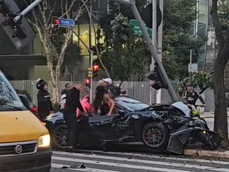 Gato Preto e Bia Miranda terão de pagar R$211 mil por acidente na Faria Lima