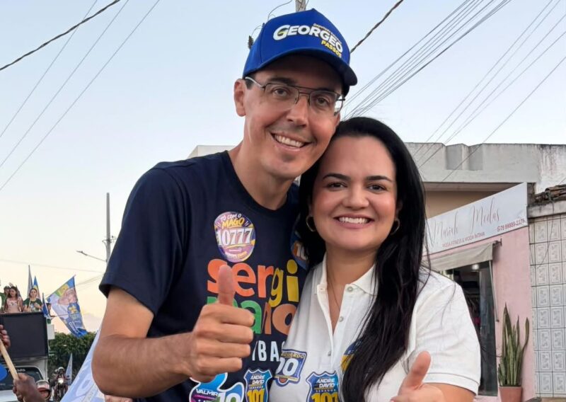 Danyara Passos teve papel de destaque na caminhada que levou Georgeo à reeleição
