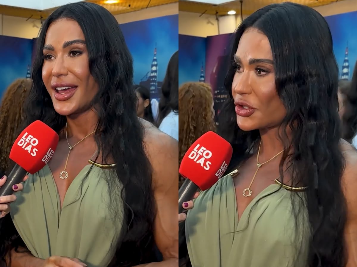 Gracyanne Barbosa revela ‘turbulência’ após término de namoro