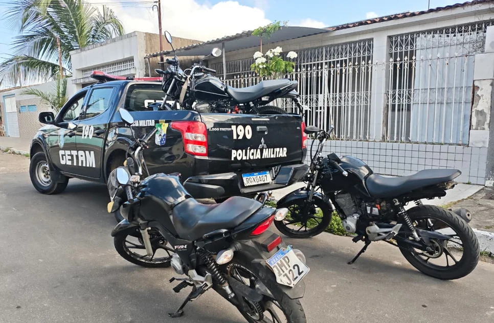 Homem suspeito de furto é preso e quatro motocicletas são recuperadas em Aracaju
