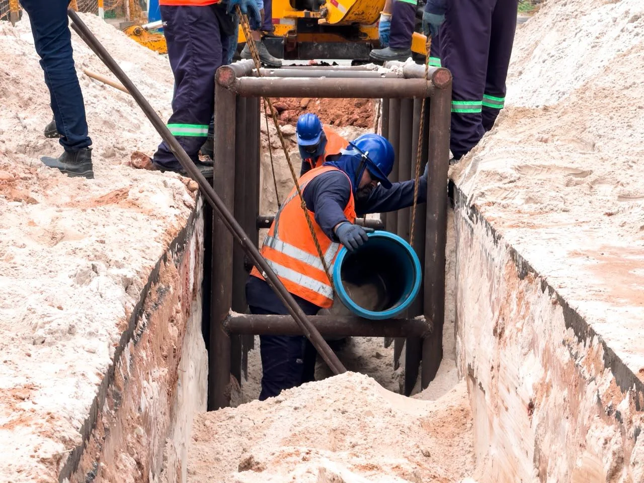 Obra de substituição de adutora na Avenida Maranhão chega a 75% de execução