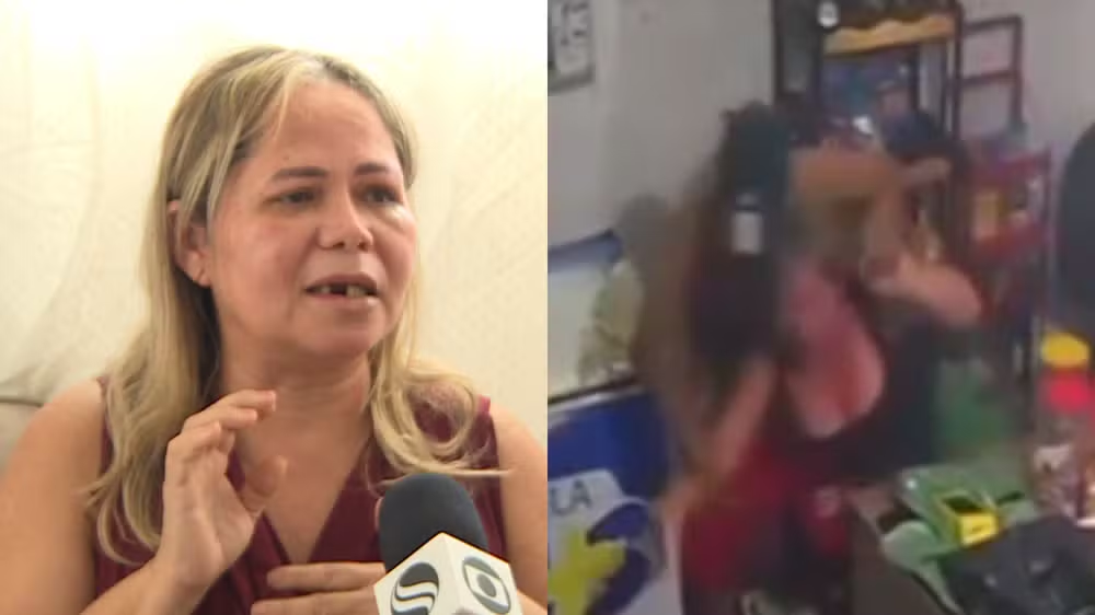 ‘Deus quebrou a faca’, diz mulher agredida por assaltante durante tentativa de roubo em Aracaju