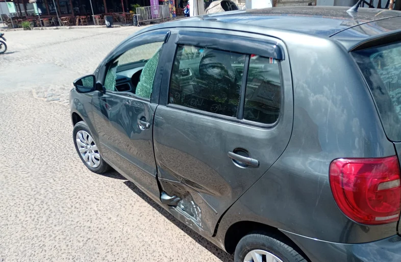 Motorista fica ferido em colisão entre dois veículos na SE-270, em Lagarto