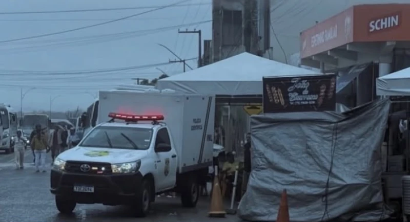 Homem passa mal e morre em quiosque no município de Nossa Senhora Aparecida