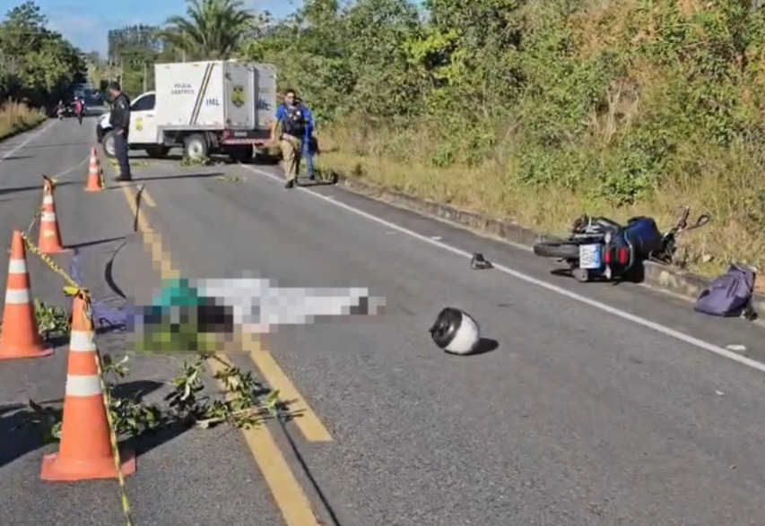 Jovem de 28 anos é executado a tiros na rodovia João Bebe Água, em São Cristóvão
