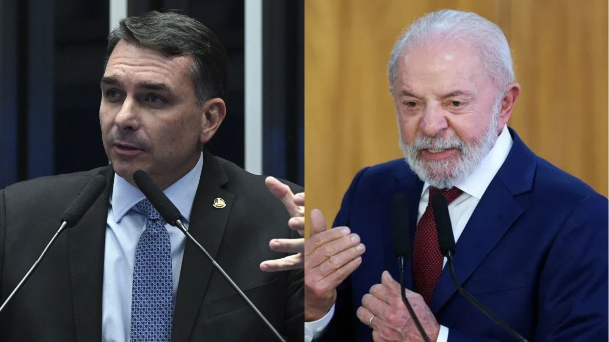 Pesquisa aponta empate técnico entre Flávio Bolsonaro e Lula em eventual segundo turno