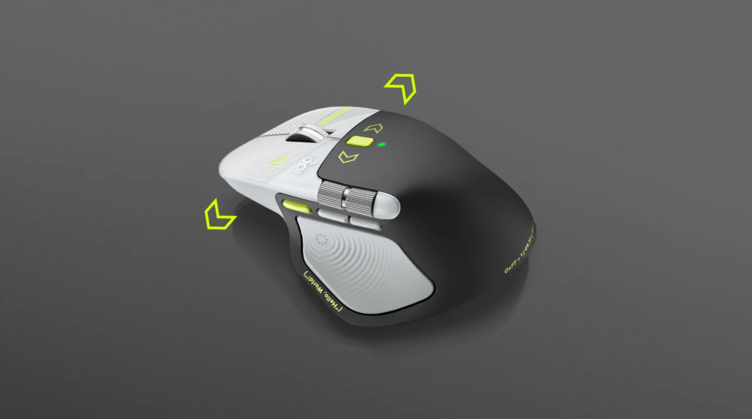 Logitech apresenta MX Master 4 Developer Edition com visual inspirado em código