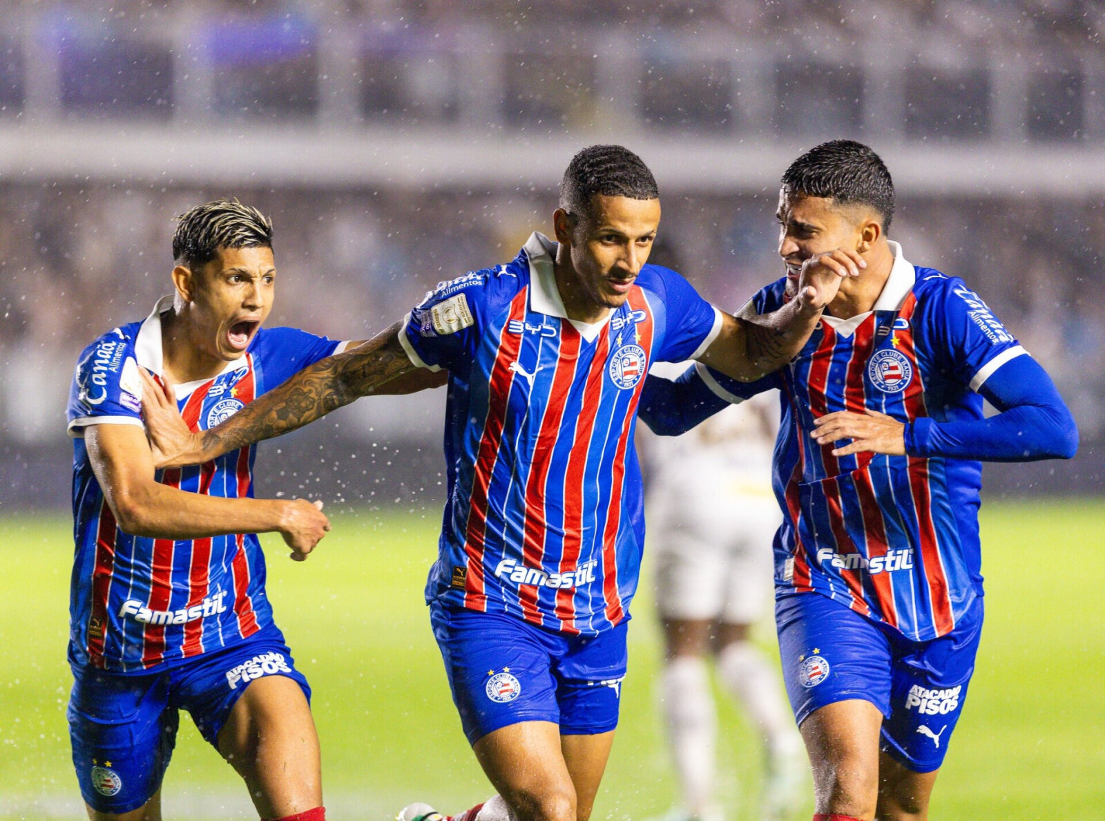 Luan Peres salva o Santos com empate nos acréscimos contra o Bahia