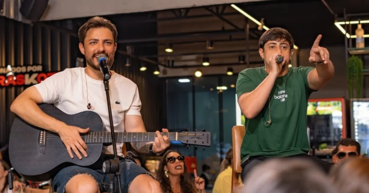 Lucas e Higor registram 17 músicas inéditas em show no MS