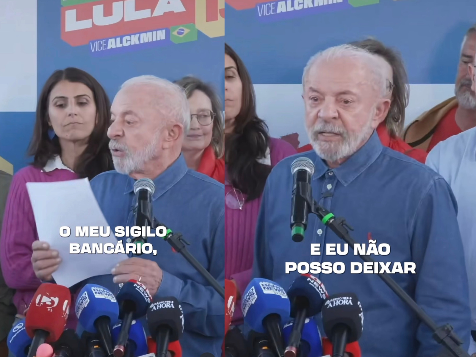 Lula formaliza pedido de abertura de sigilos e provoca Flávio