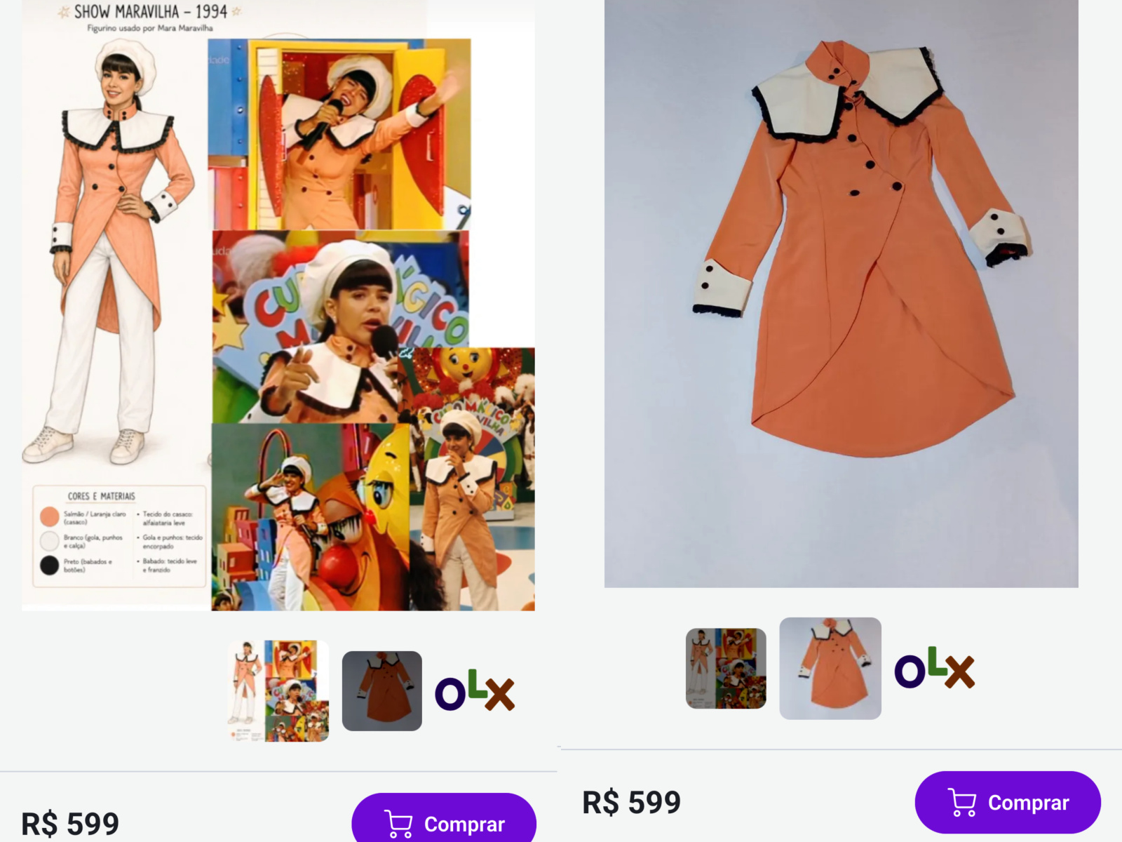 Mara Maravilha coloca à venda figurinos clássicos de sua carreira