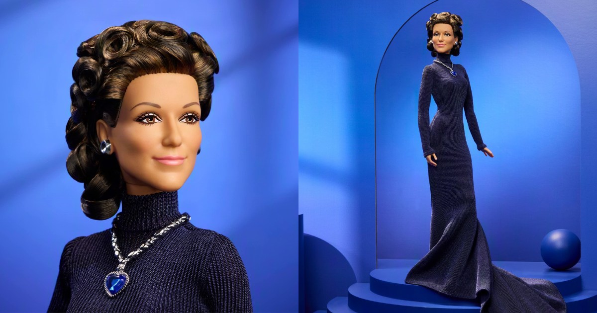 Mattel lança Barbie de Céline Dion com vestido do Oscar de 1998
