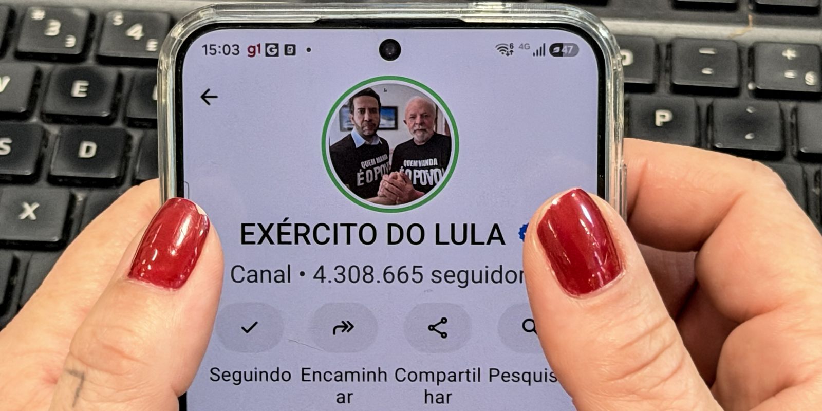 WhatsApp: canal ‘Exército do Lula’ volta ao ar após registro no TSE